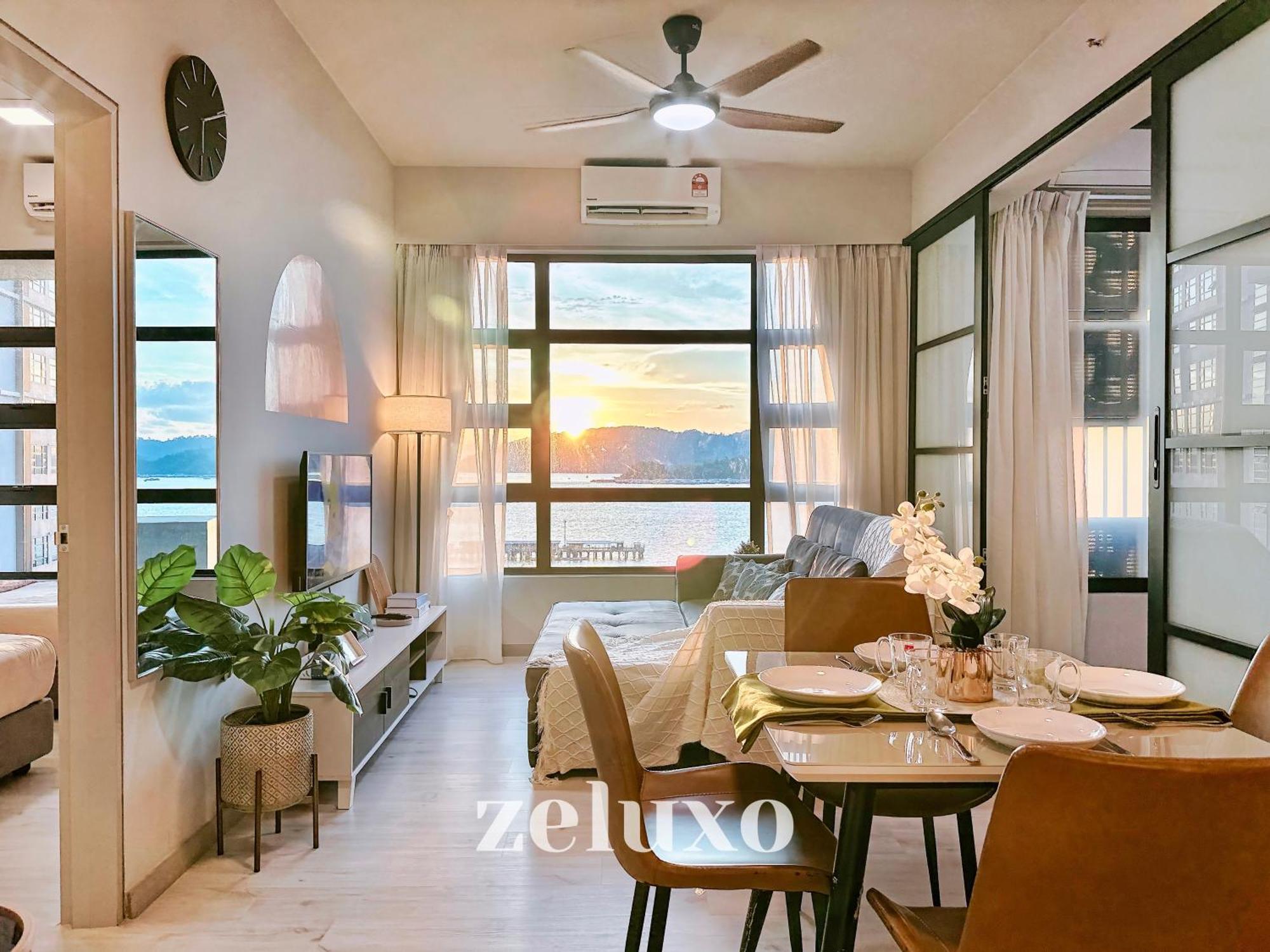 #5 Jesselton Quay City Pads Seaview By Zeluxo Kota Kinabalu Exterior foto
