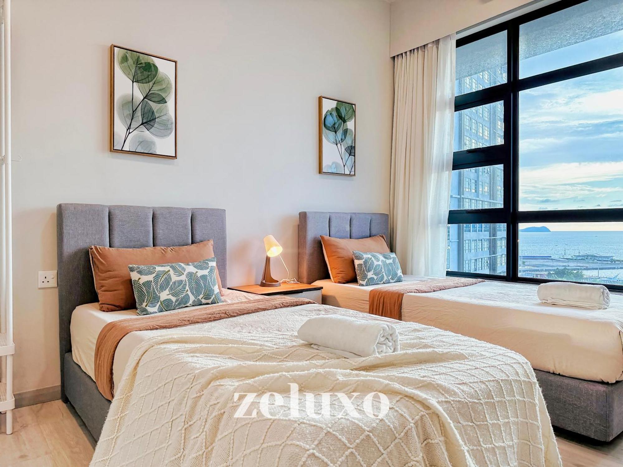 #5 Jesselton Quay City Pads Seaview By Zeluxo Kota Kinabalu Exterior foto