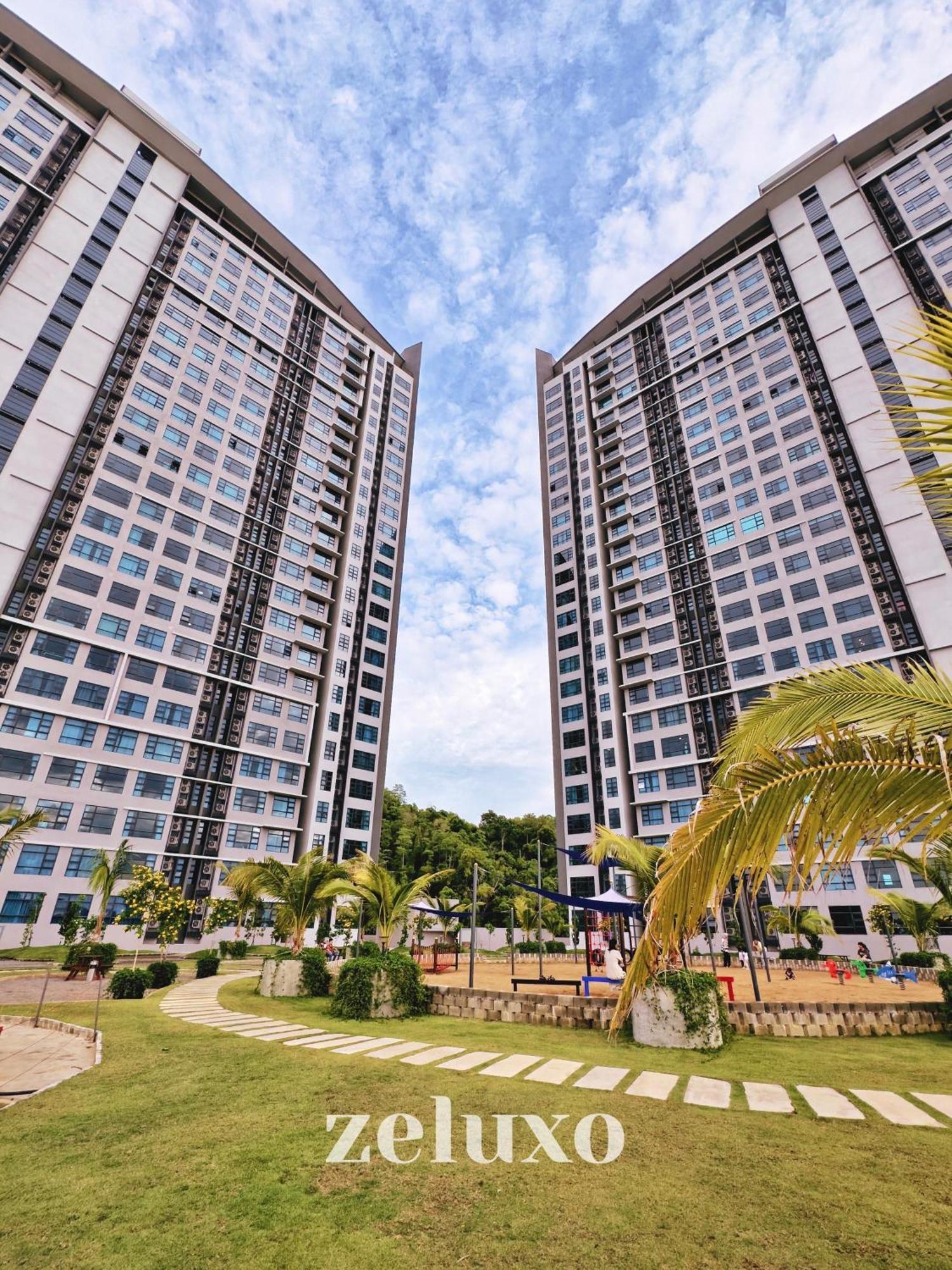 #5 Jesselton Quay City Pads Seaview By Zeluxo Kota Kinabalu Exterior foto
