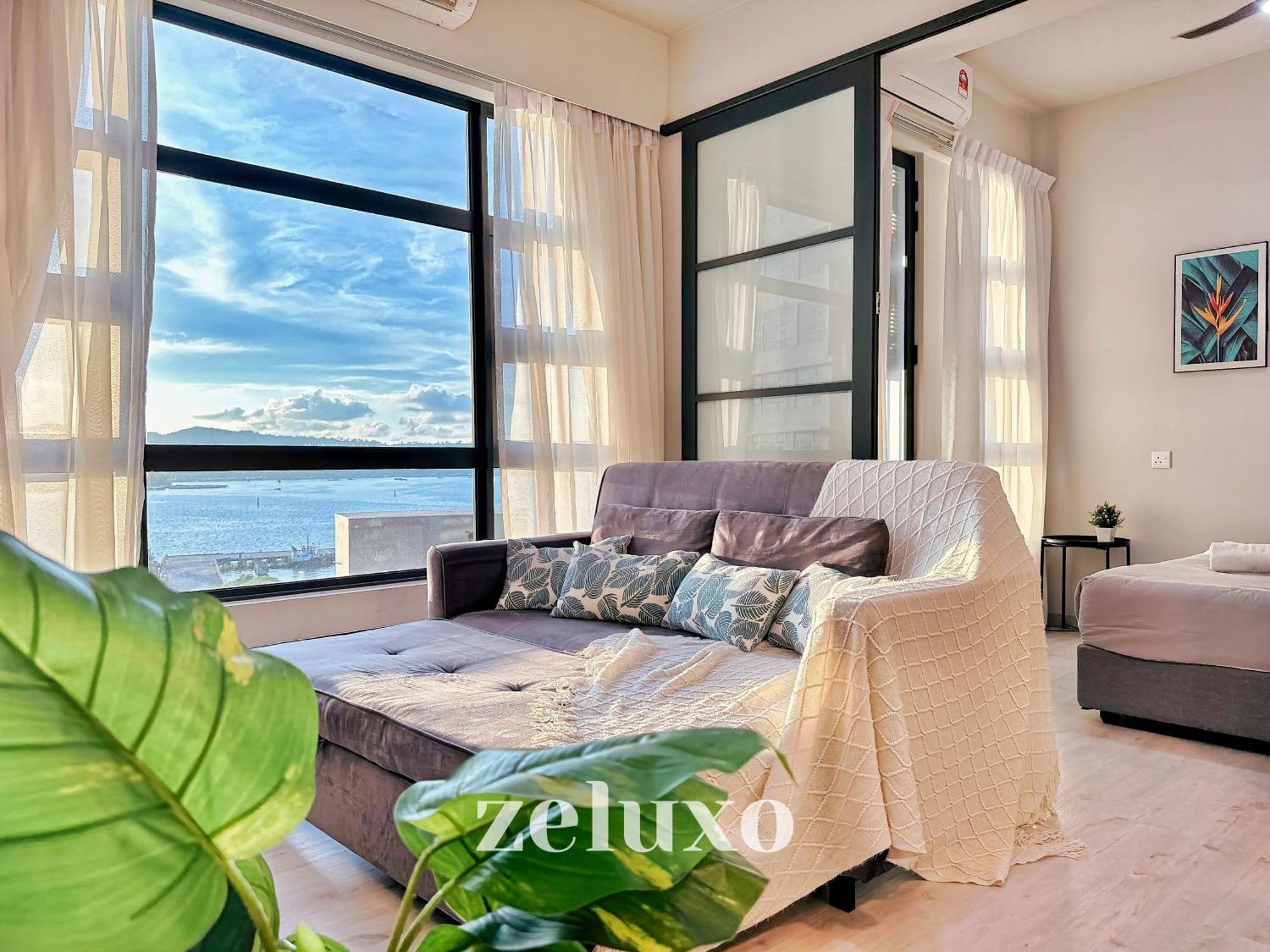 #5 Jesselton Quay City Pads Seaview By Zeluxo Kota Kinabalu Exterior foto
